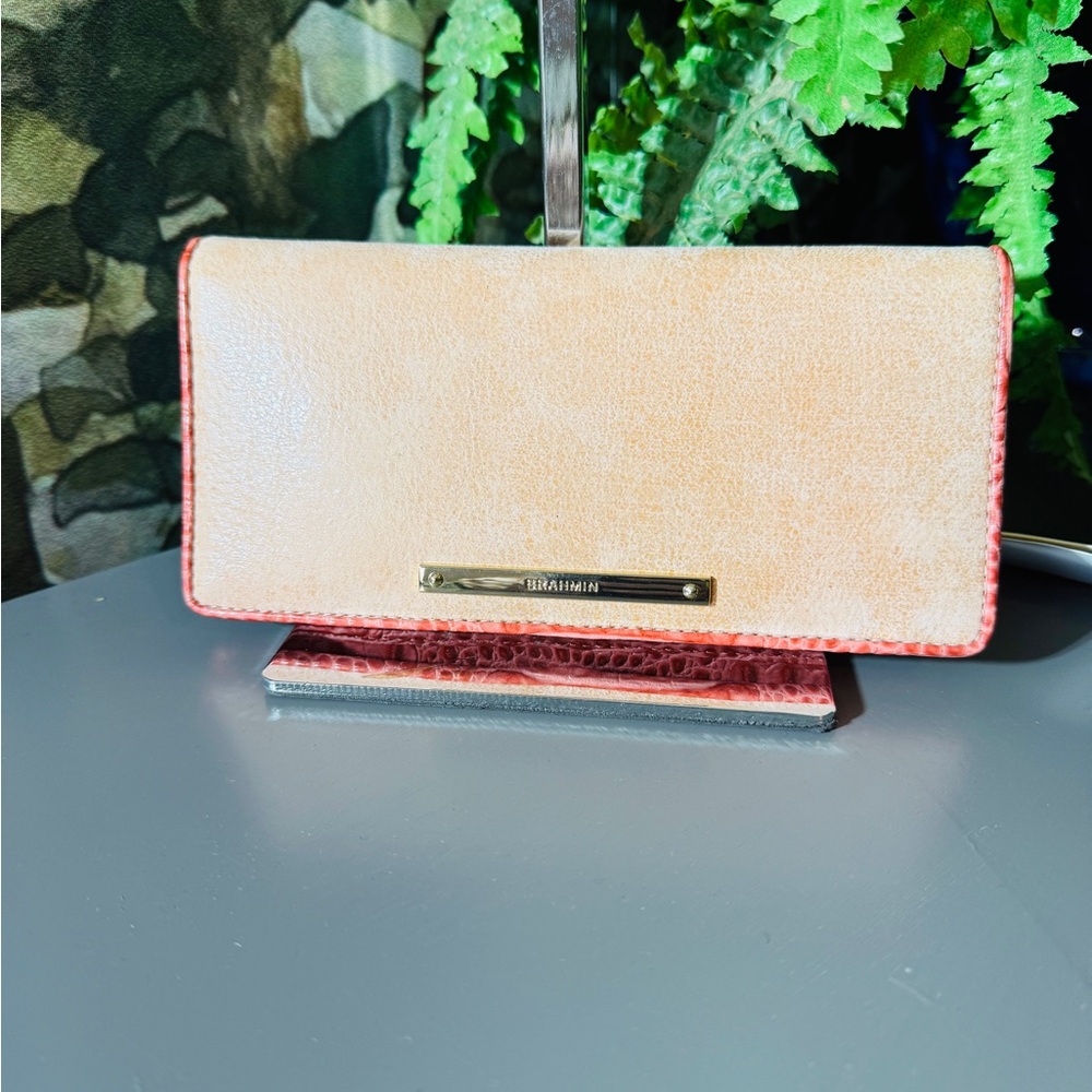 Brahmin Coral Safi Ady Wallet NWT